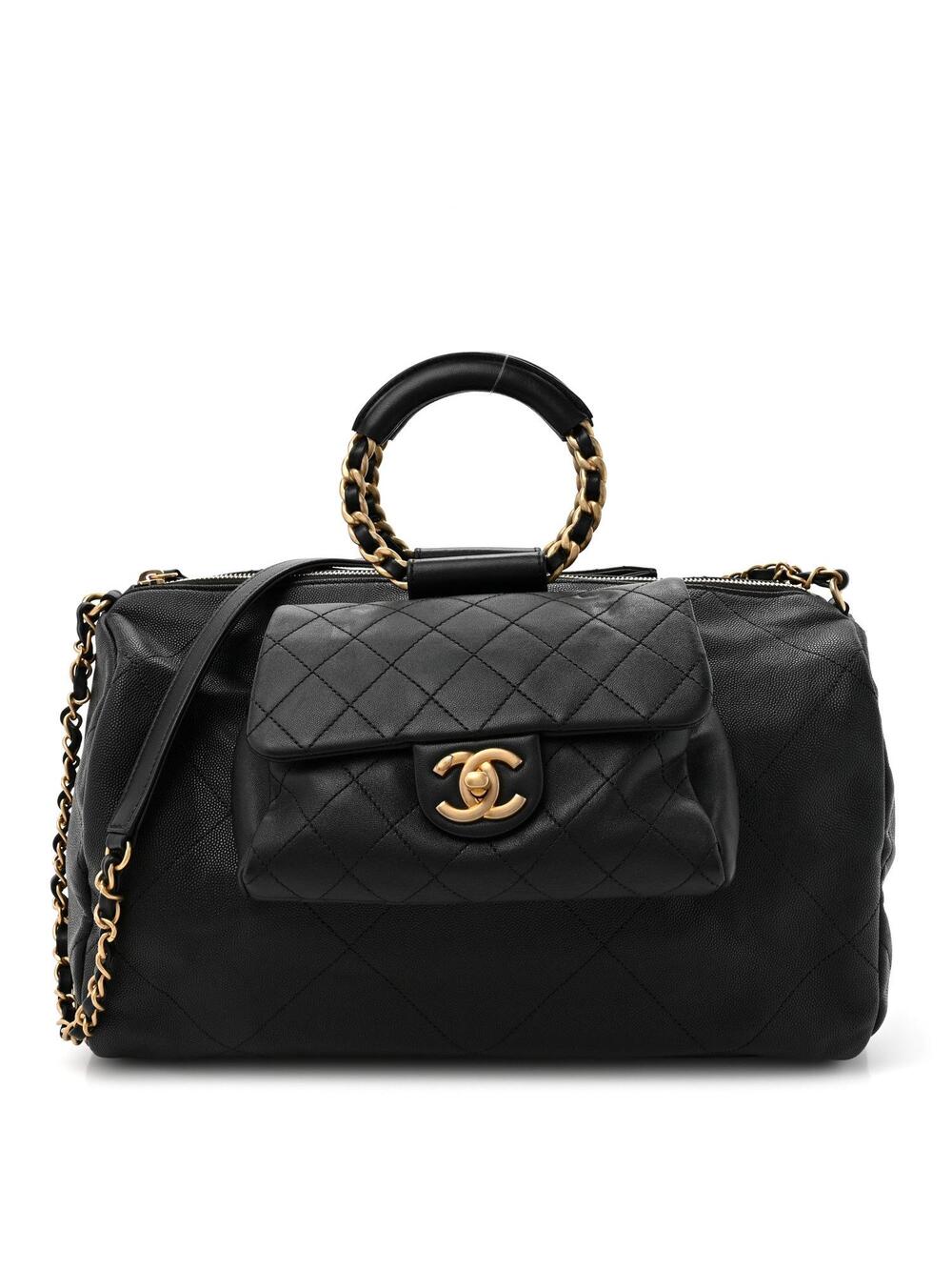 Chanel Grained Calfskin Lambskin #321973C42B